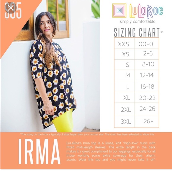 SOLD NWT - LuLaRoe Disney Irma - XS - Picture 4 of 5